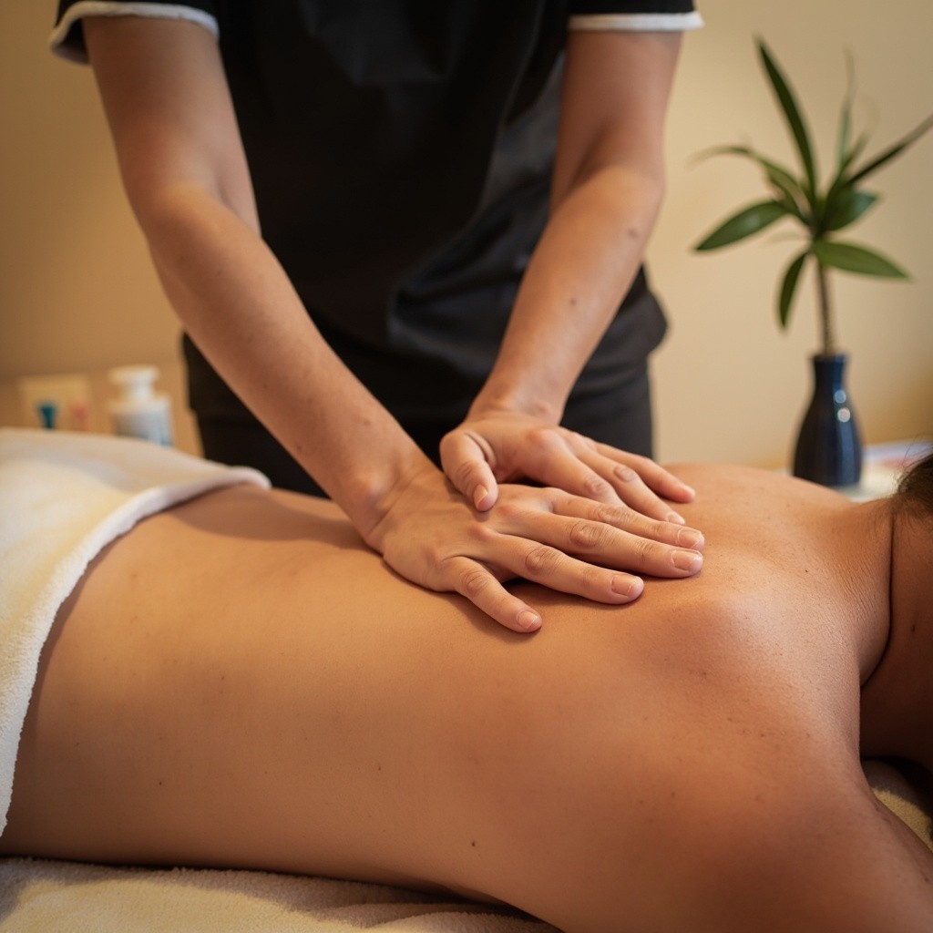 A Relaxing Massage Session