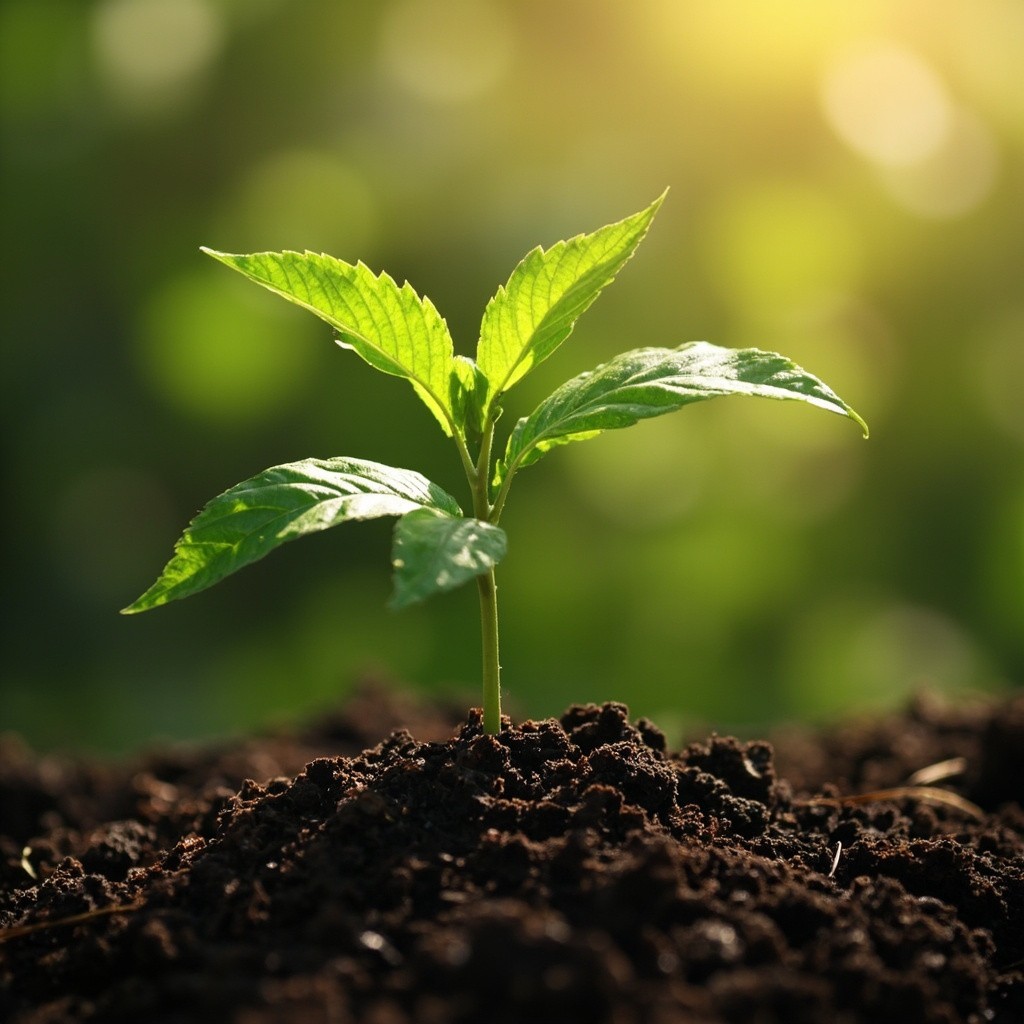 A Seed Planted in the Soil A Seed Planted in the Soil