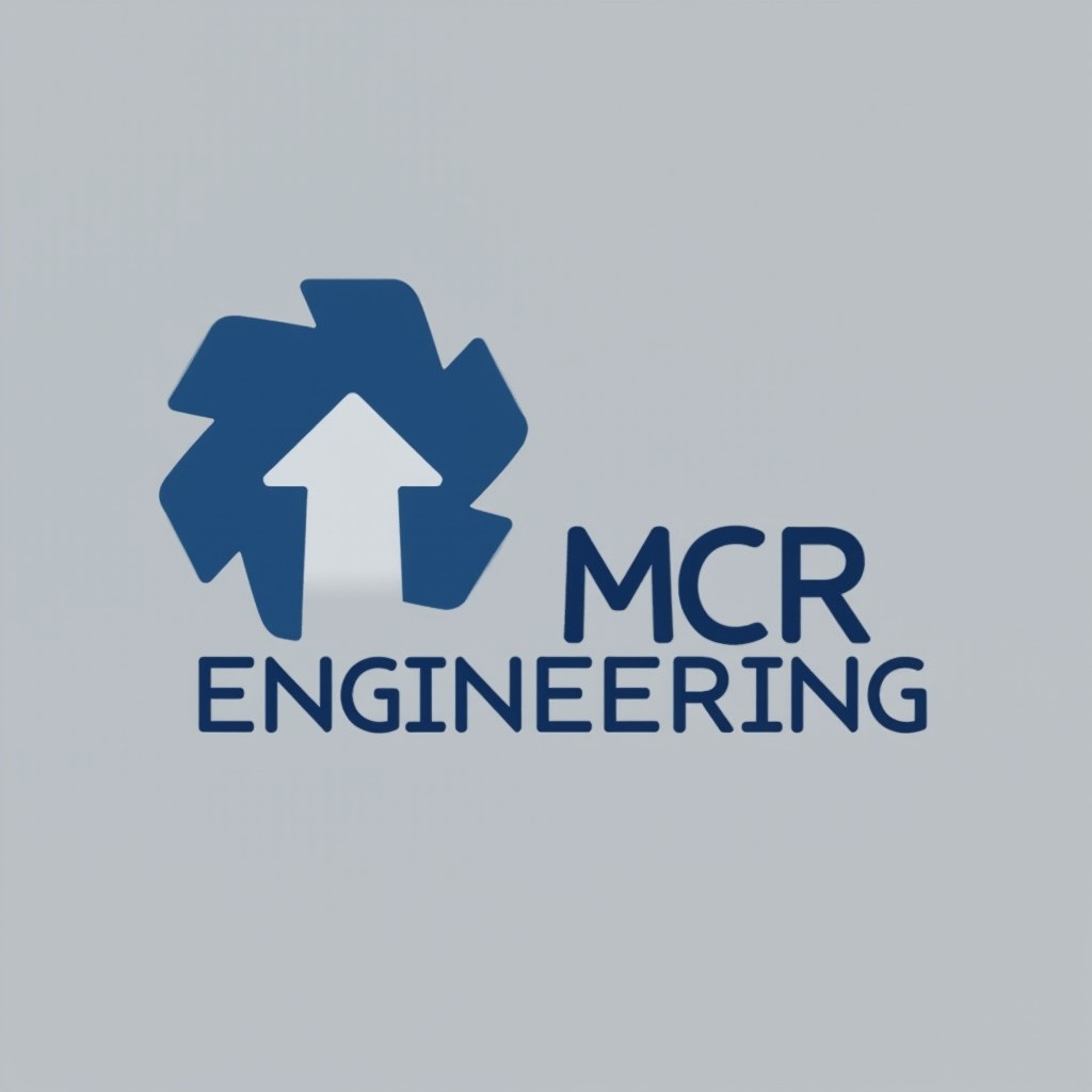 A Simple, Creative Logo for MCR Engineering Company