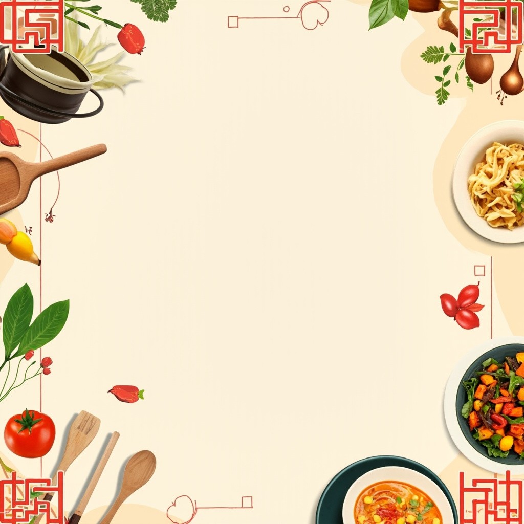 A Simple Recipes Website Background