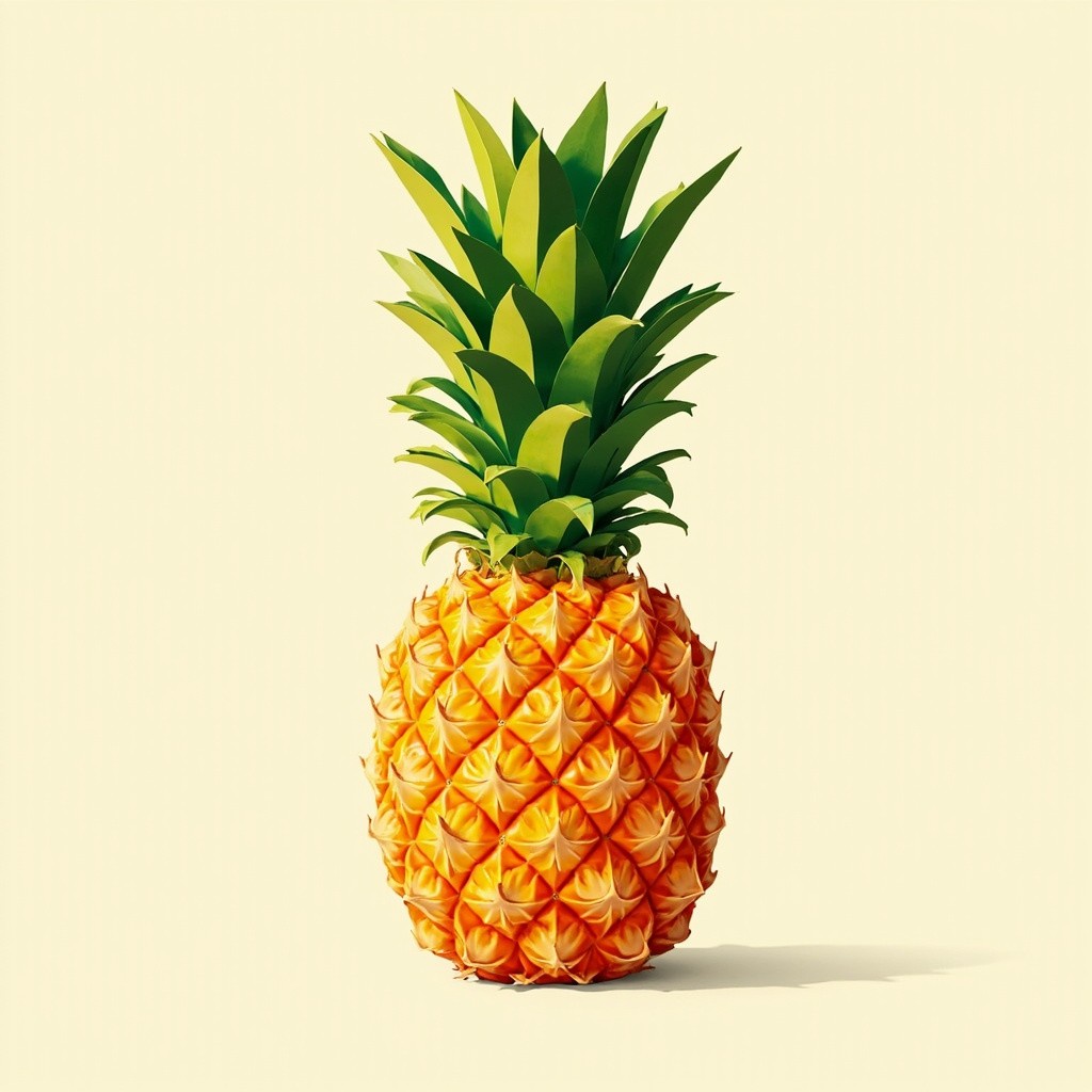 A Single Pineapple