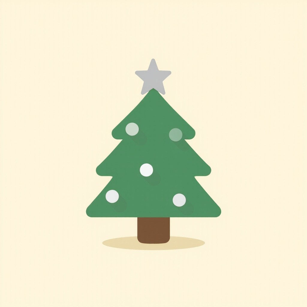 A Small New Year Tree Icon for PowerPoint