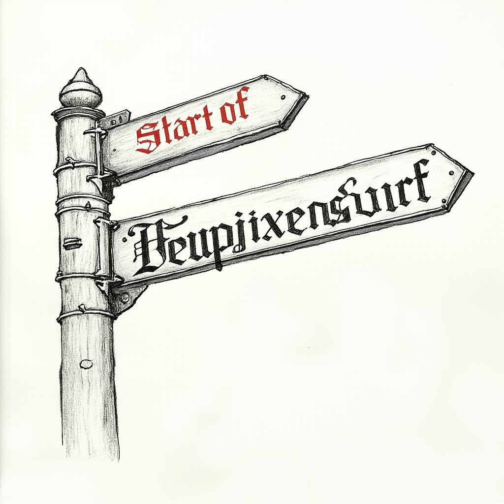 A Street Sign in Neupixendorf, Austria