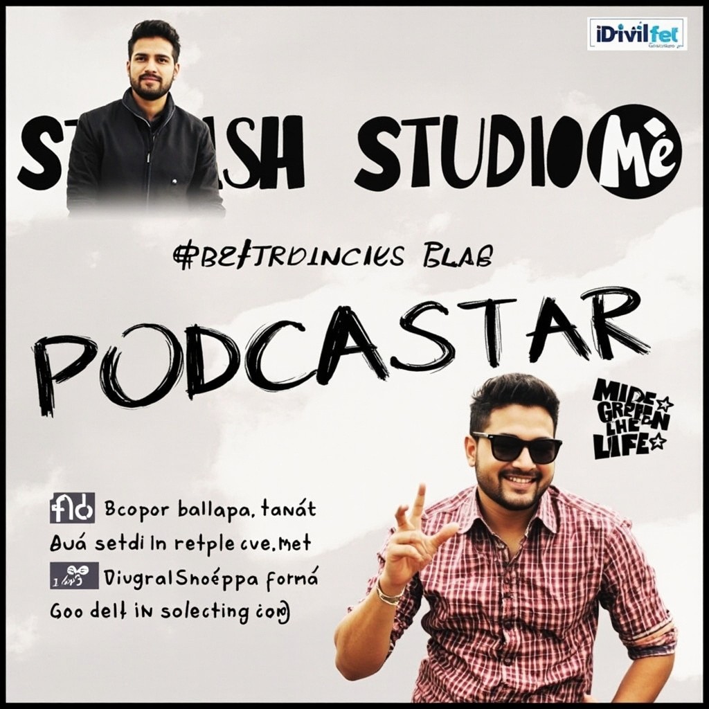 A Stylish Studio for Podcasting