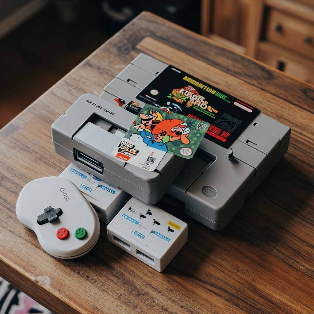 A Super Mario Bros Console Game