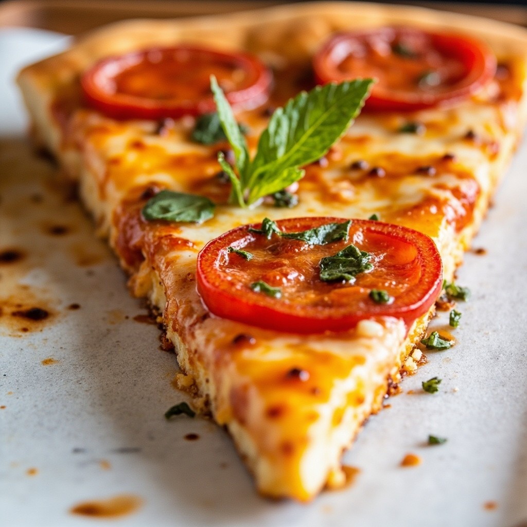 A Topped Slice of Pizza