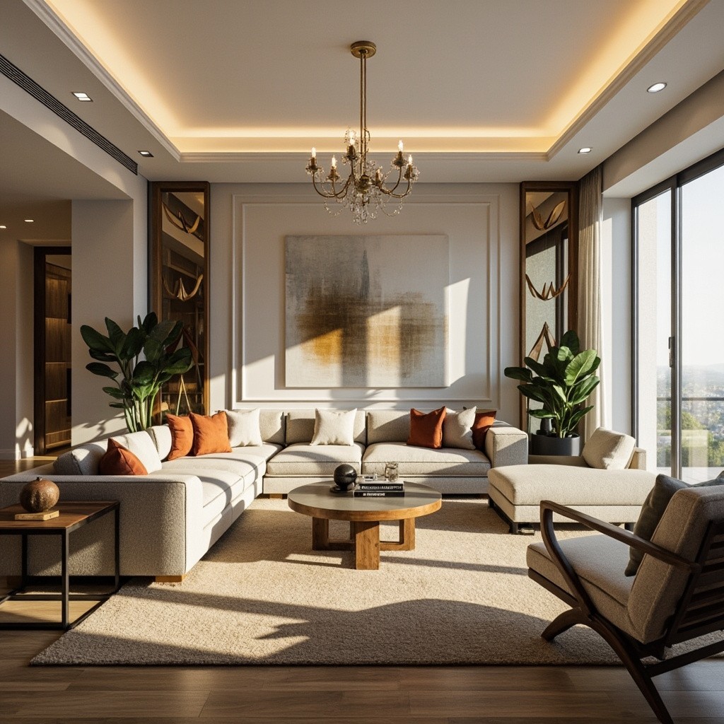 A Traditional European Living Room