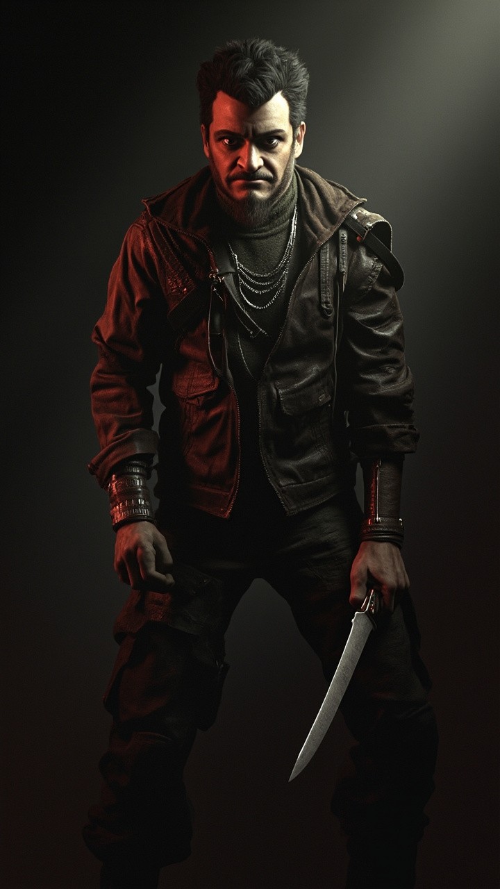 A Traitor Holding a Knife