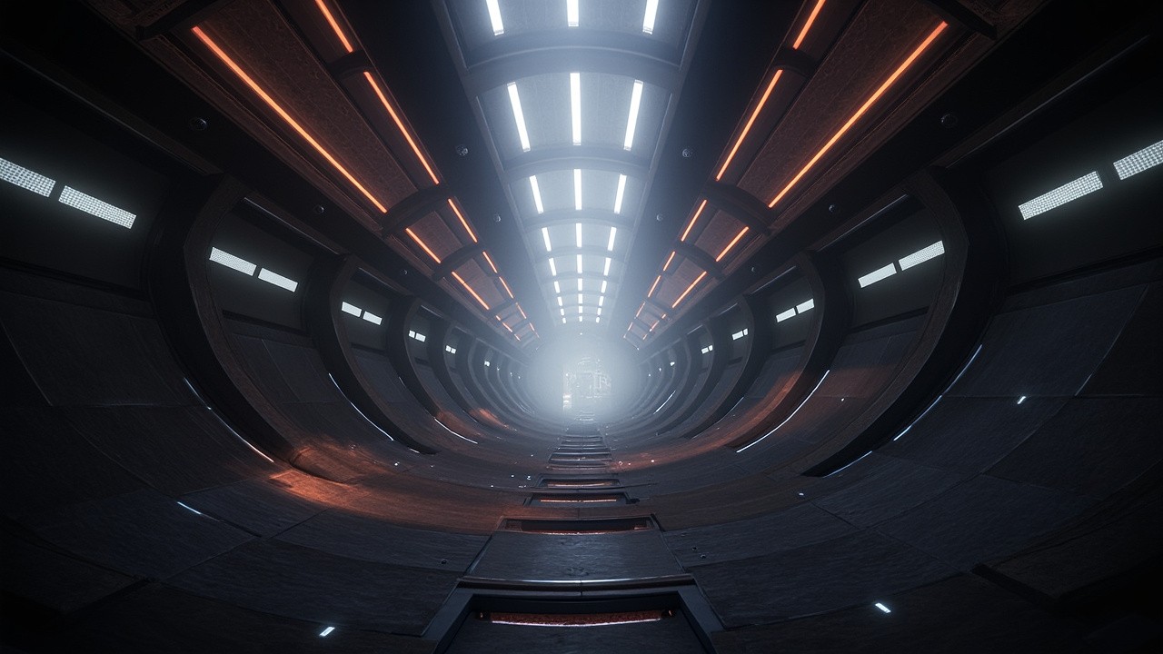A Vault with a Fast Zoom-In Effect