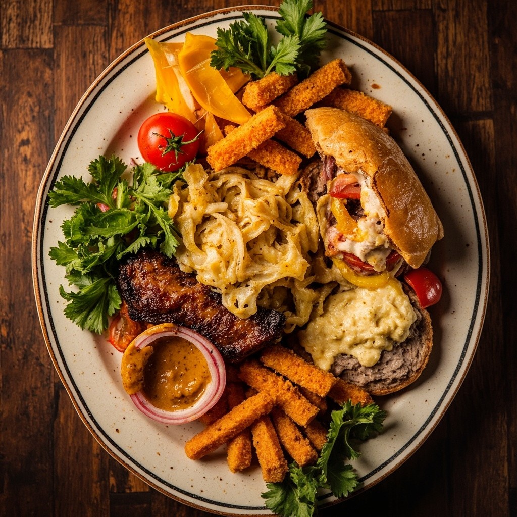 A Vibrant Food Platter Styled for Instagram