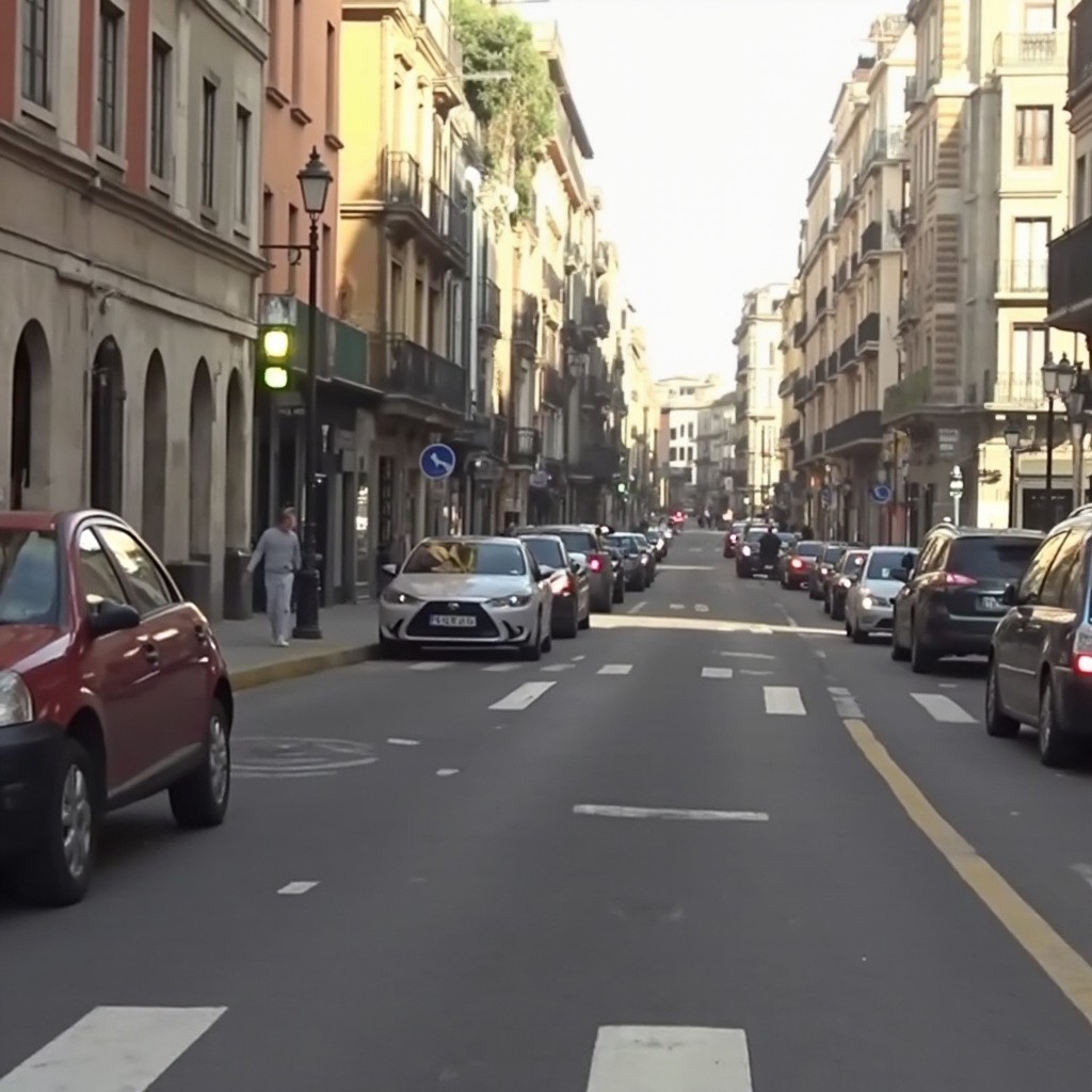 A Video of Madrid City