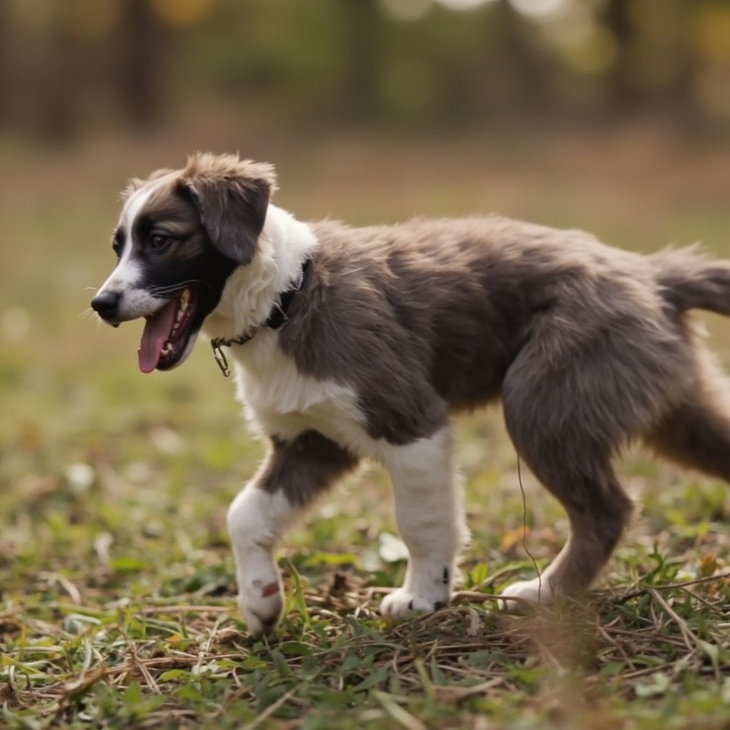 A Video of a Dog in a Kennel