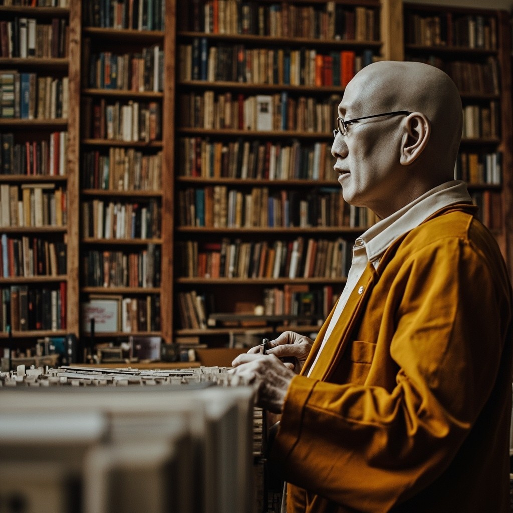 A Video of an Indonesian Library