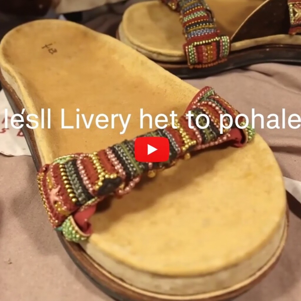 A Video on Making Slippers