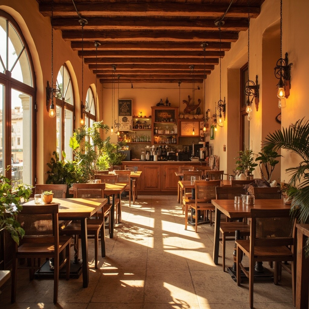 A Warm, Peaceful, and Welcoming Cafeteria