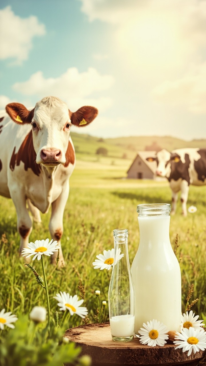 A Warm Homely Farm with Fresh Milk