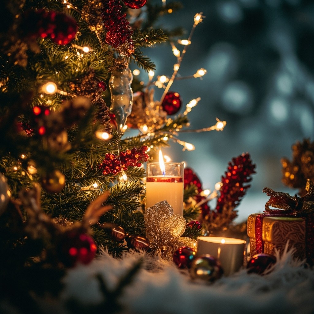 A Web Banner for Christmas Celebration