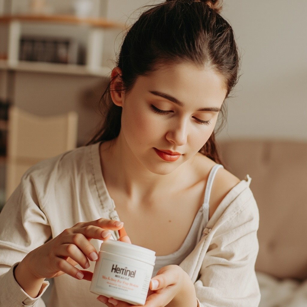 A Woman Unboxing a Product in Cozy Setup