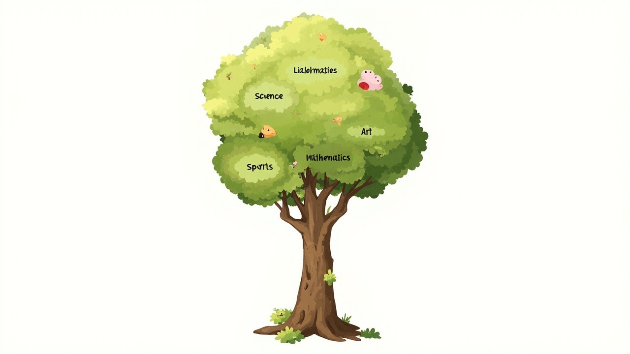 A Young Learning Tree with Educational Segments