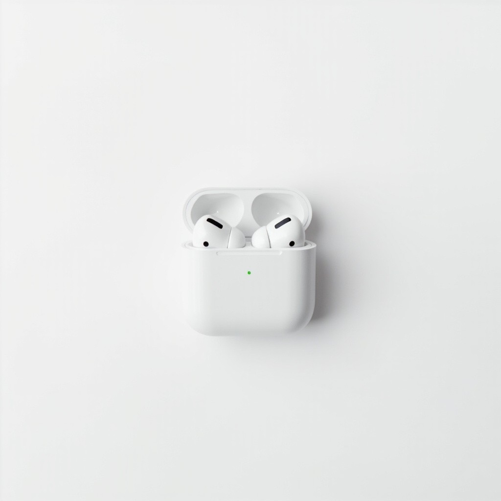 Airpods Pro on White Background for Ecommerce Catalog