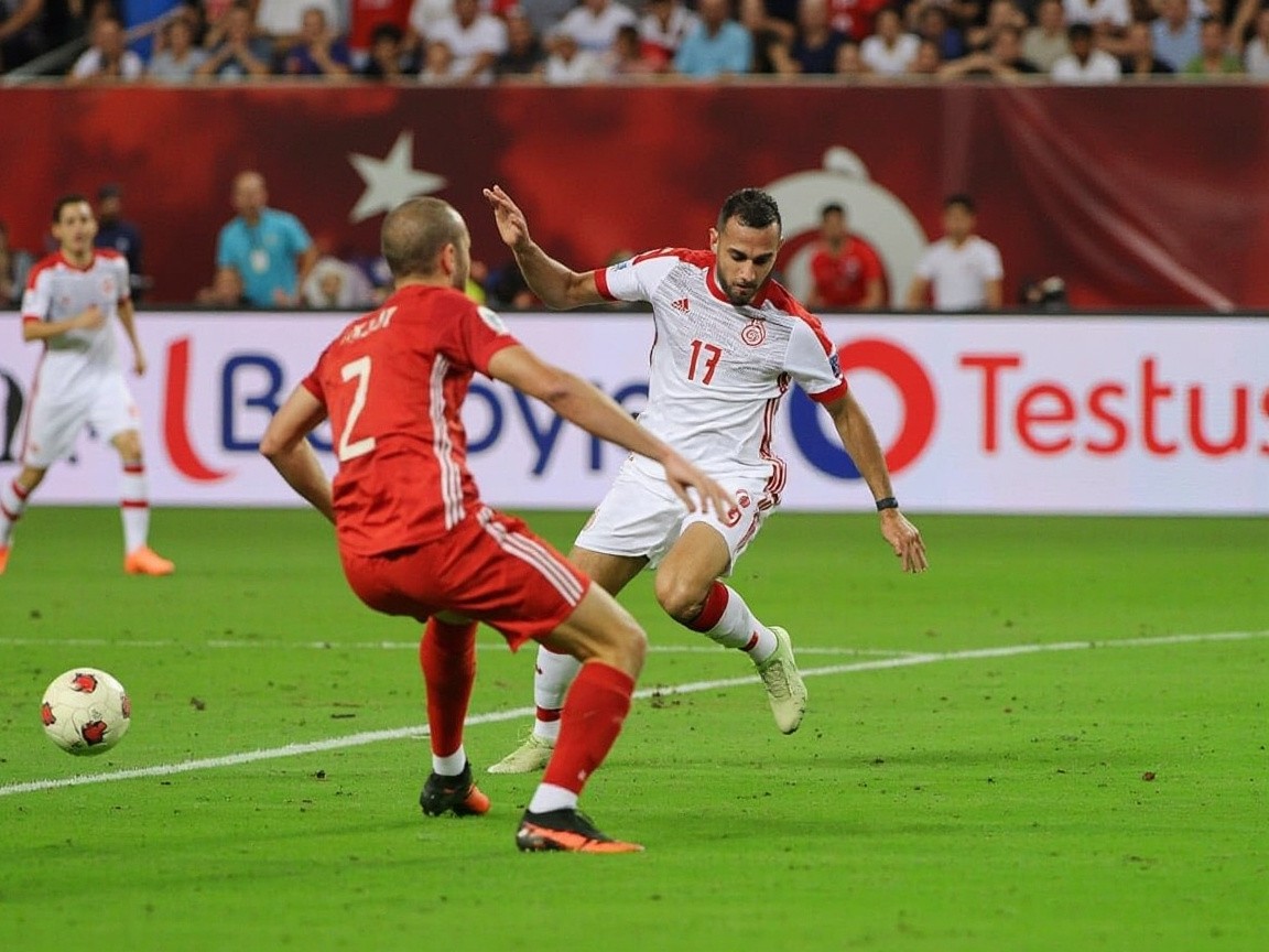Al Kaabi's Goal against Tunisia Photo