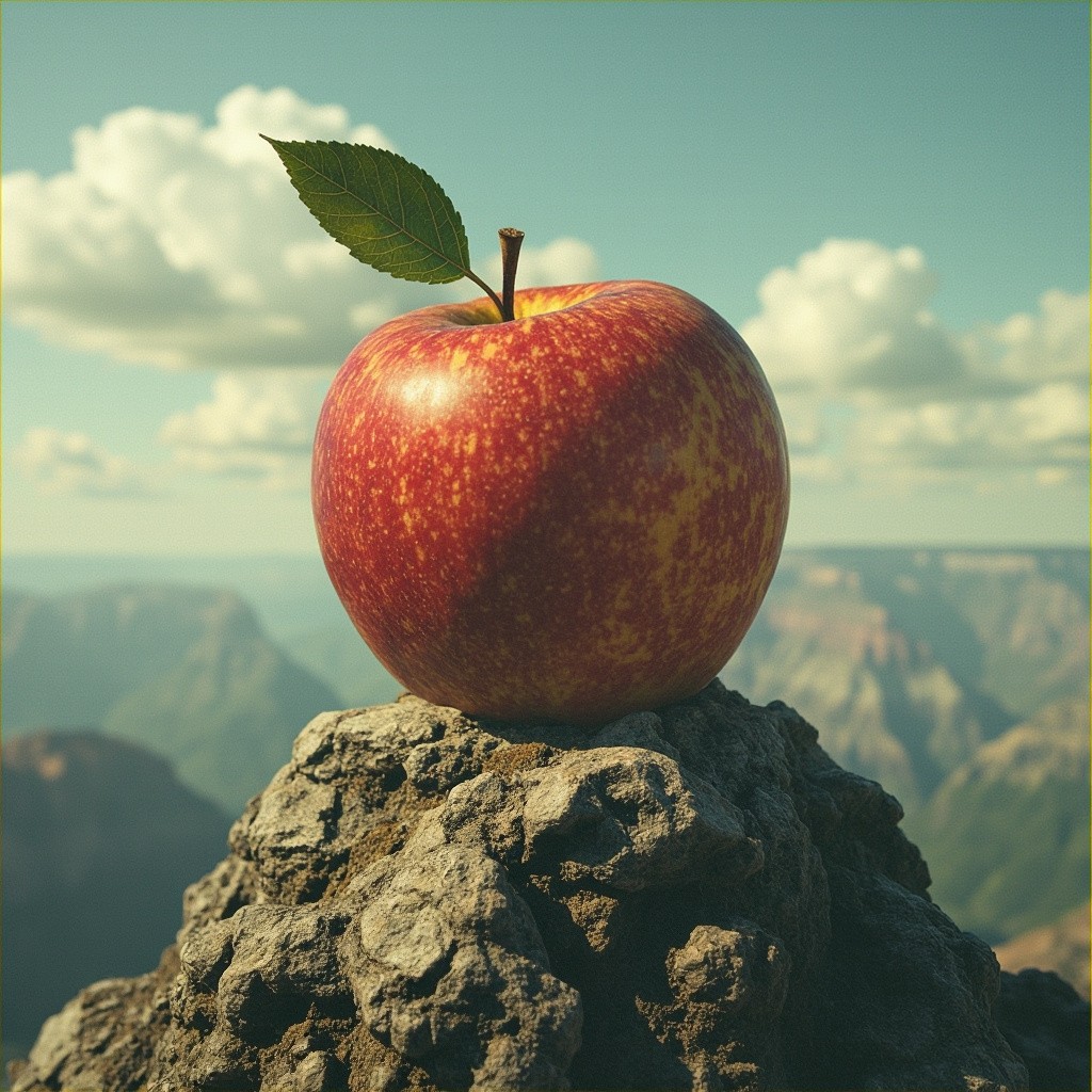 An Apple Falling Down the Mountain