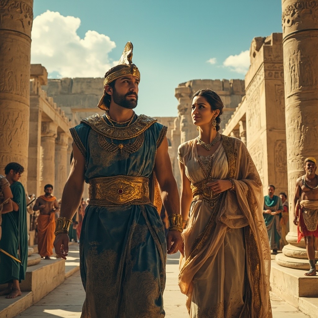Ancient Persepolis: Persian King and Queen's Grandeur
