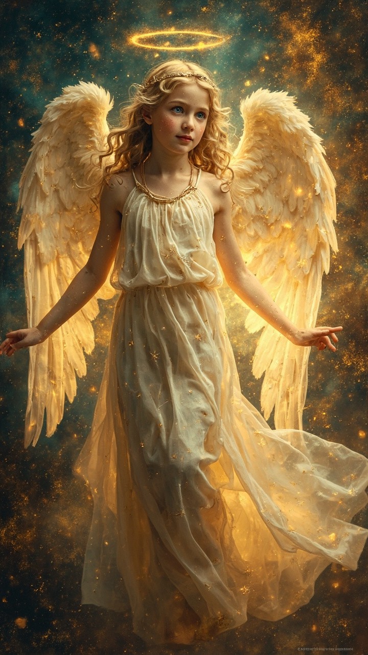 Beautiful Angels in the Biblical Kingdom of God