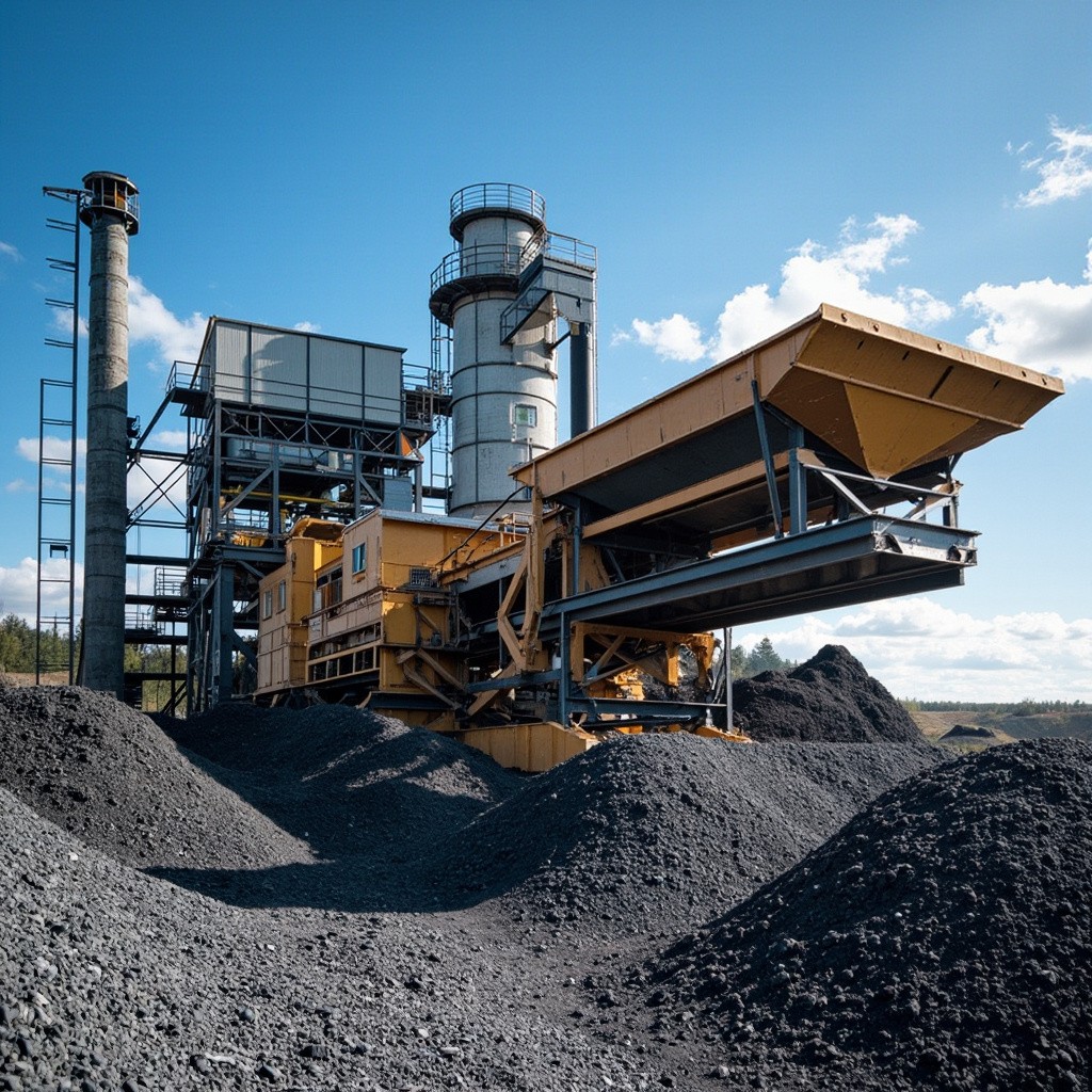 Building a Modern Coal Factory and Screen Installation