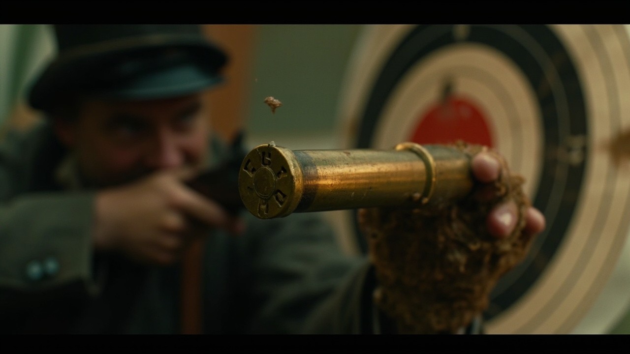 Bullet in Action: Civil War Era Shooting Scene