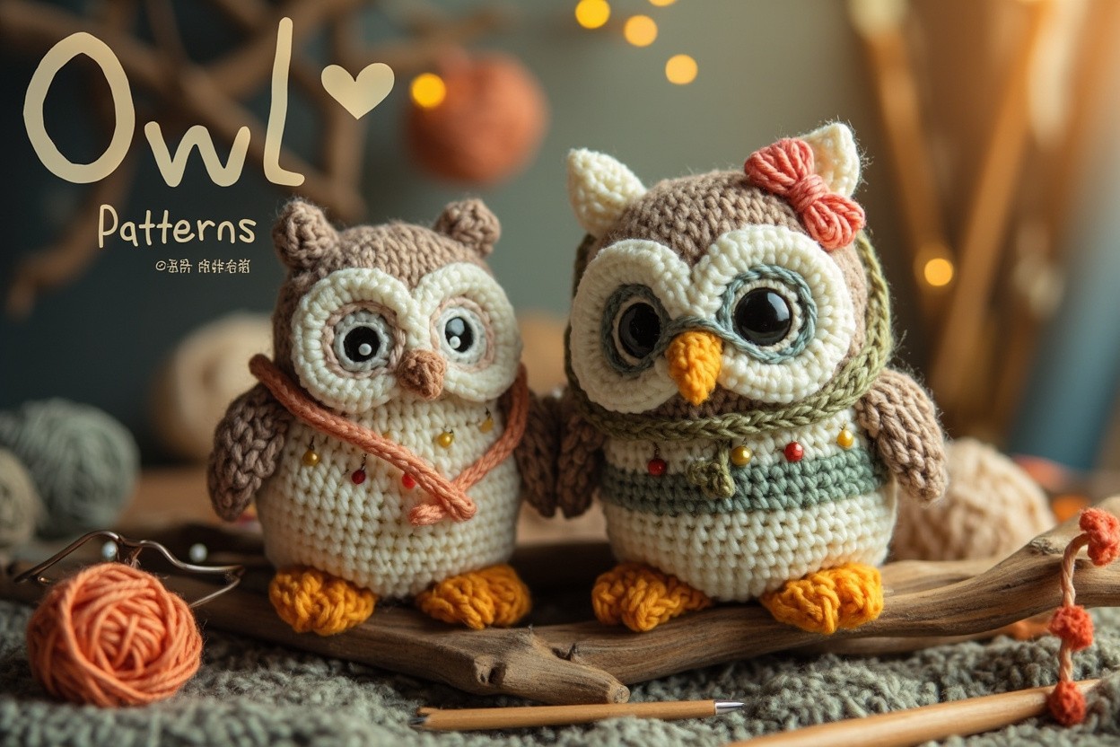Charming Knitted Owl Toys Community Header