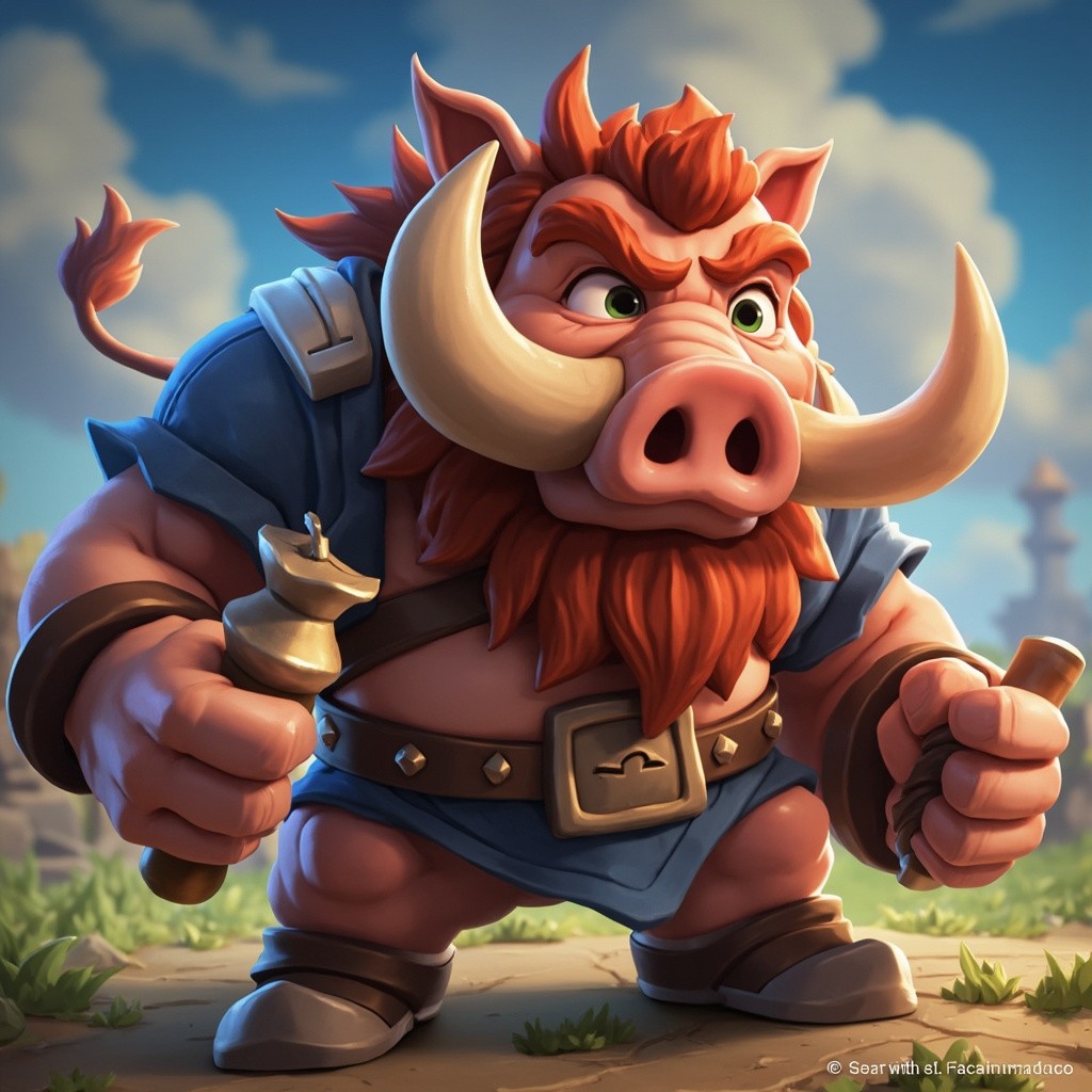 Clash Royale's Boar Tamer Clash Royale's Boar Tamer
