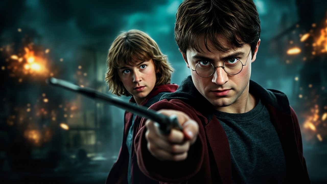 Colorful Harry Potter Movie Scene for Website