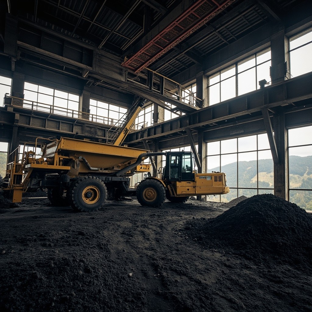 Construction of Coal Factory: Installation Inside