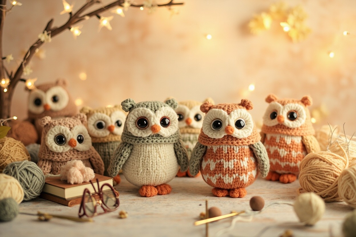 Cozy Knitting Group's Owl-Themed Toys VK Header