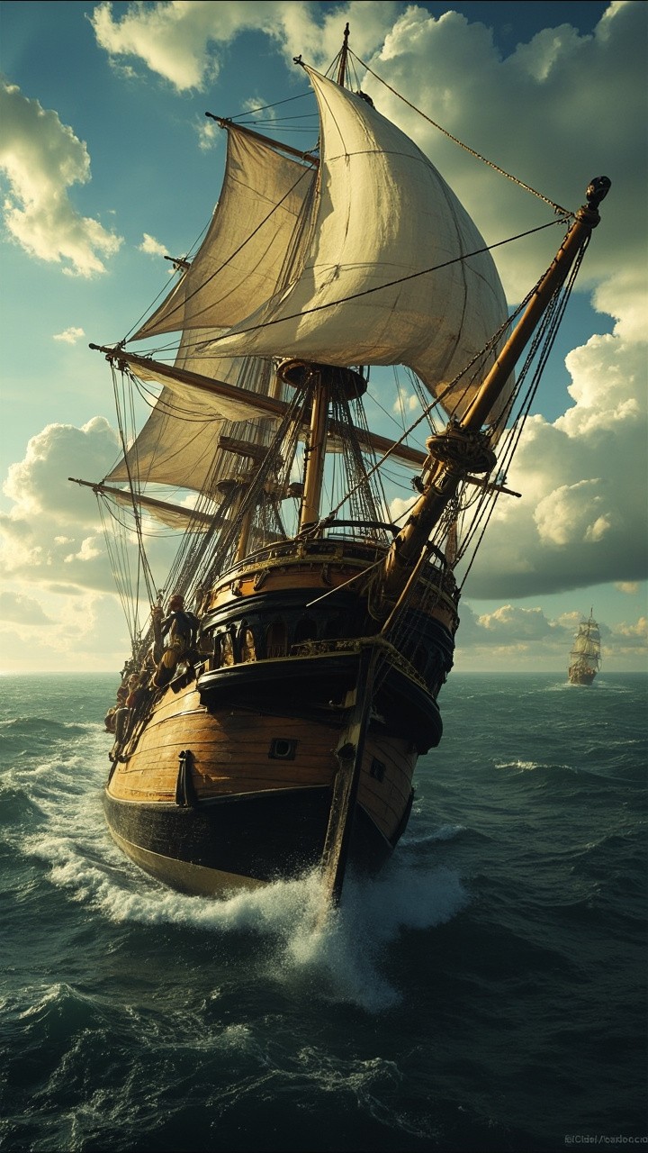 Cristobal Colon Arriving at His Destination