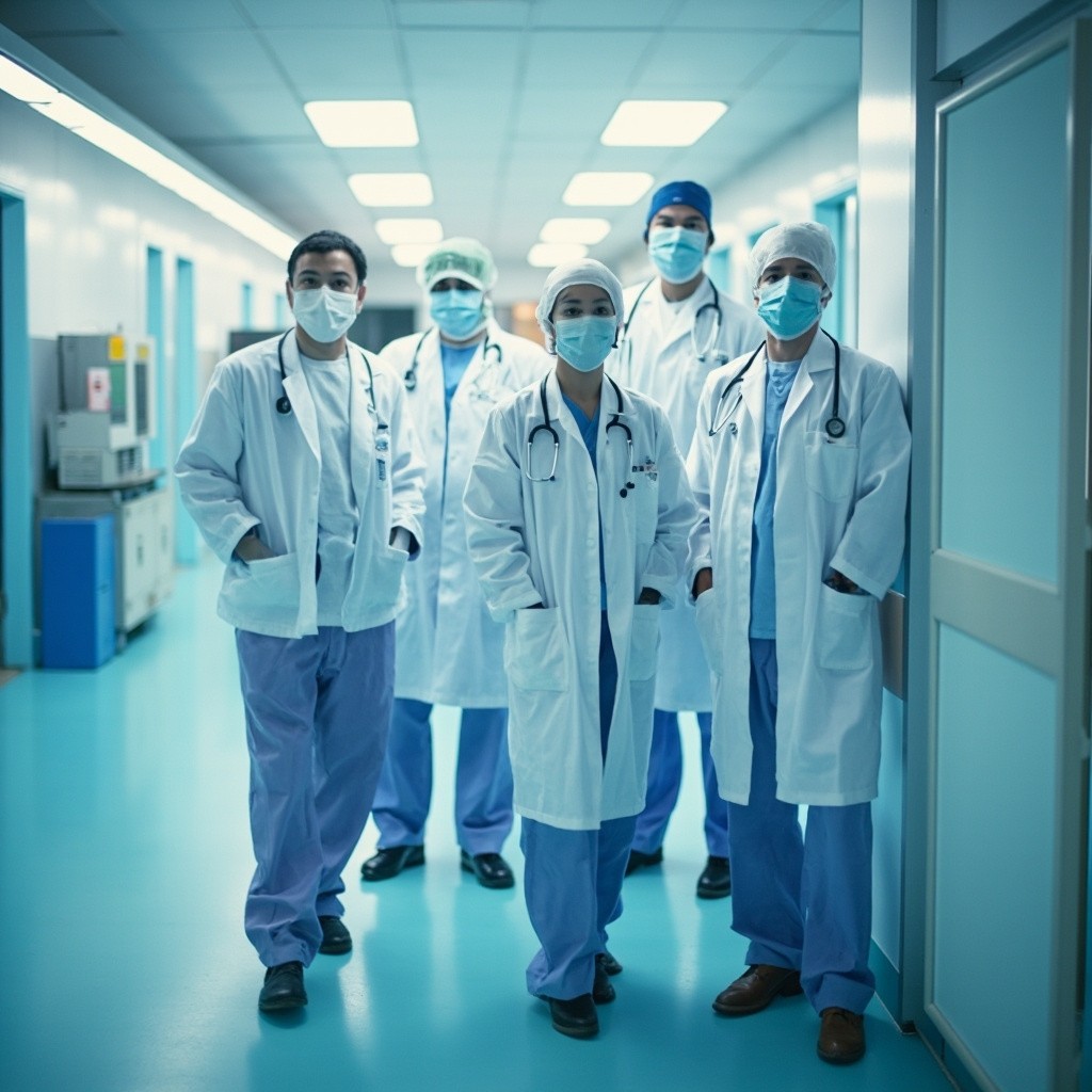 Doctors United in a Healthcare Staffing Team