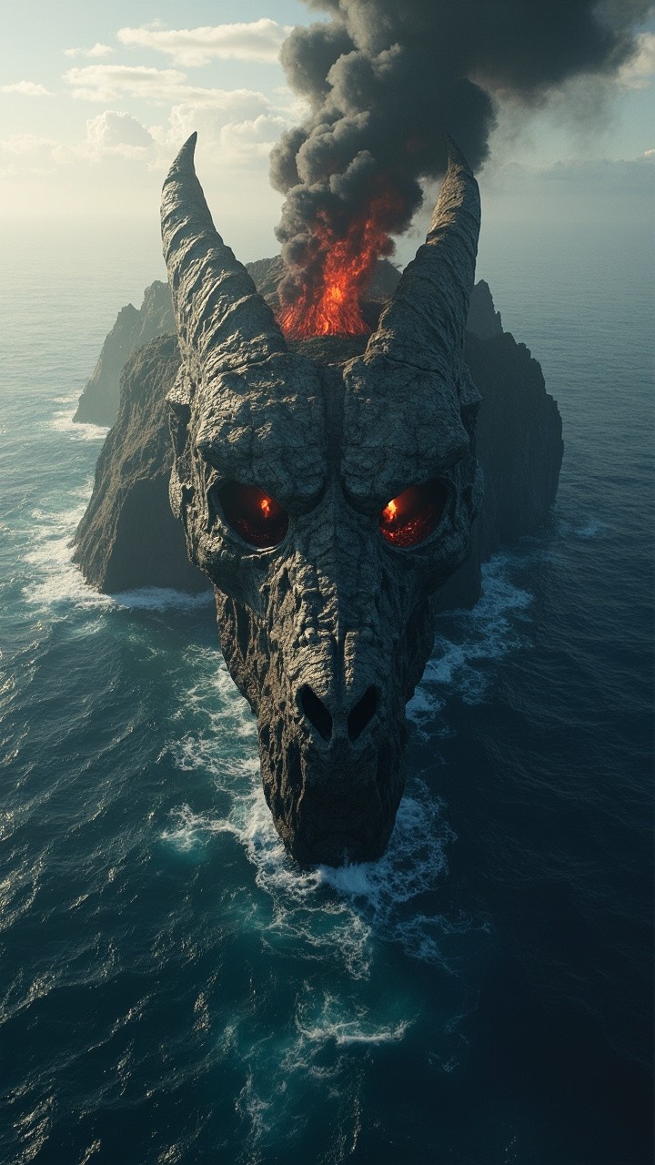 Dragon Skull Island: Volcanic, Smoky and Treasured