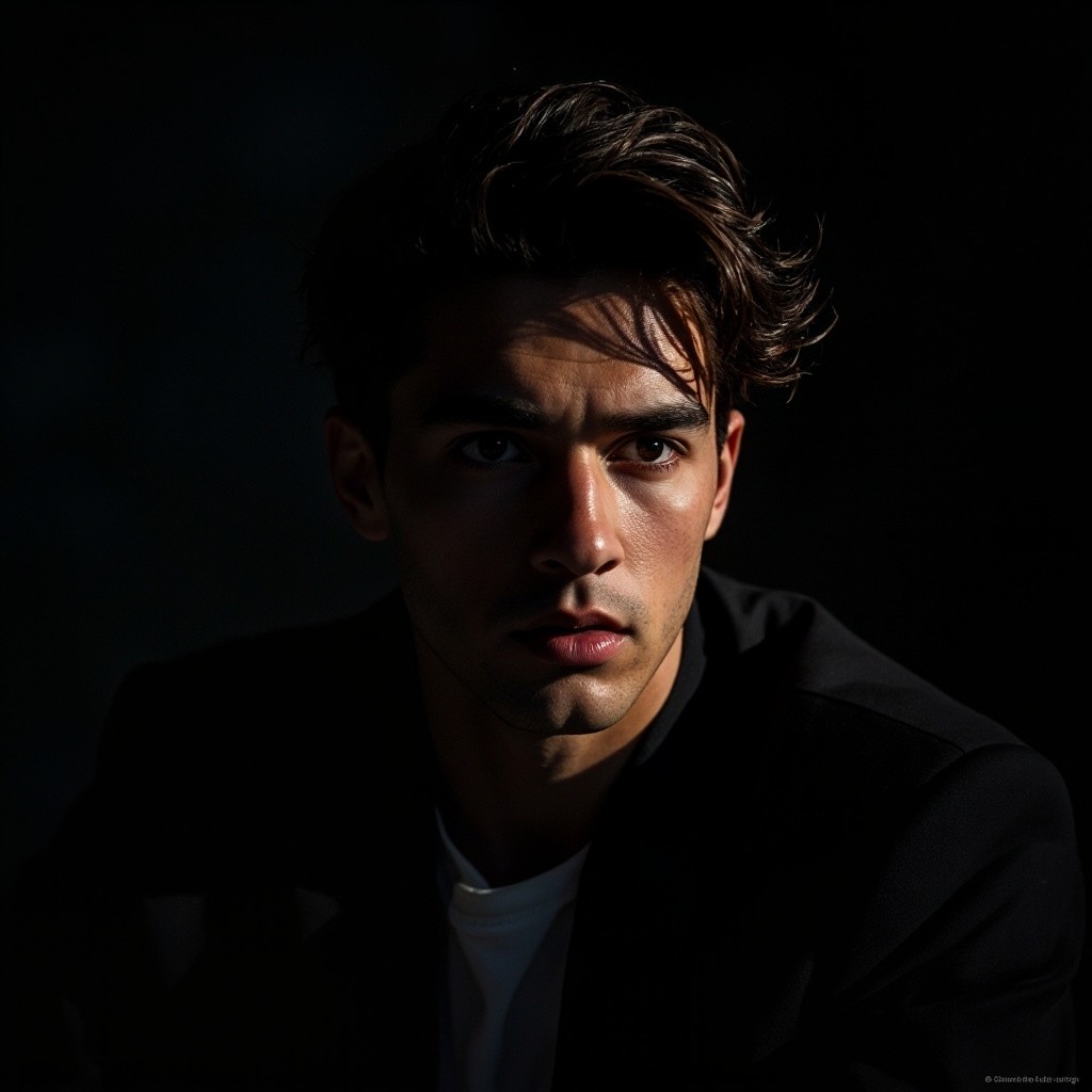 Dramatic Luxury Photoshoot of a Man