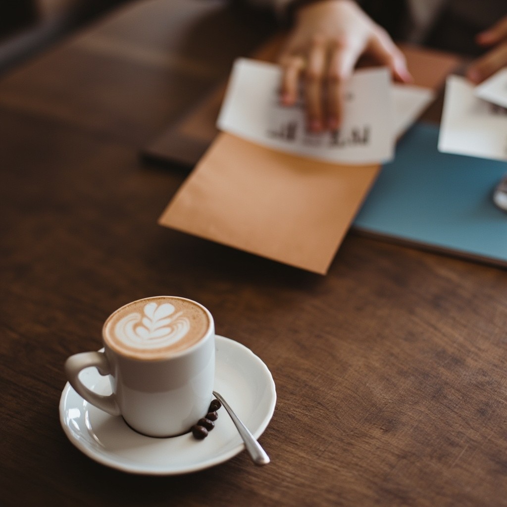 Drinking Coffee
