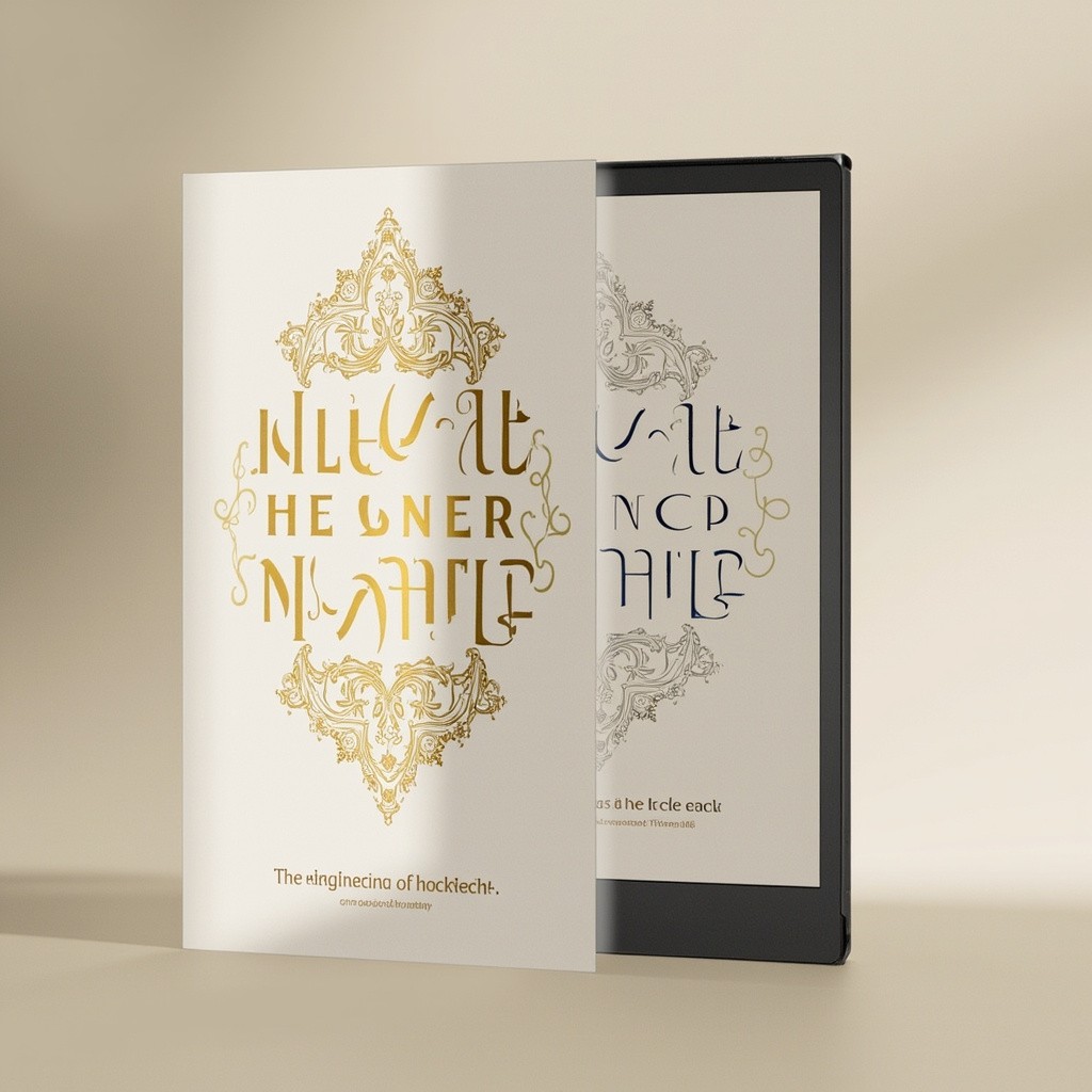 Elegant Ebook Cover: Engineering Manifestation Method Exercise