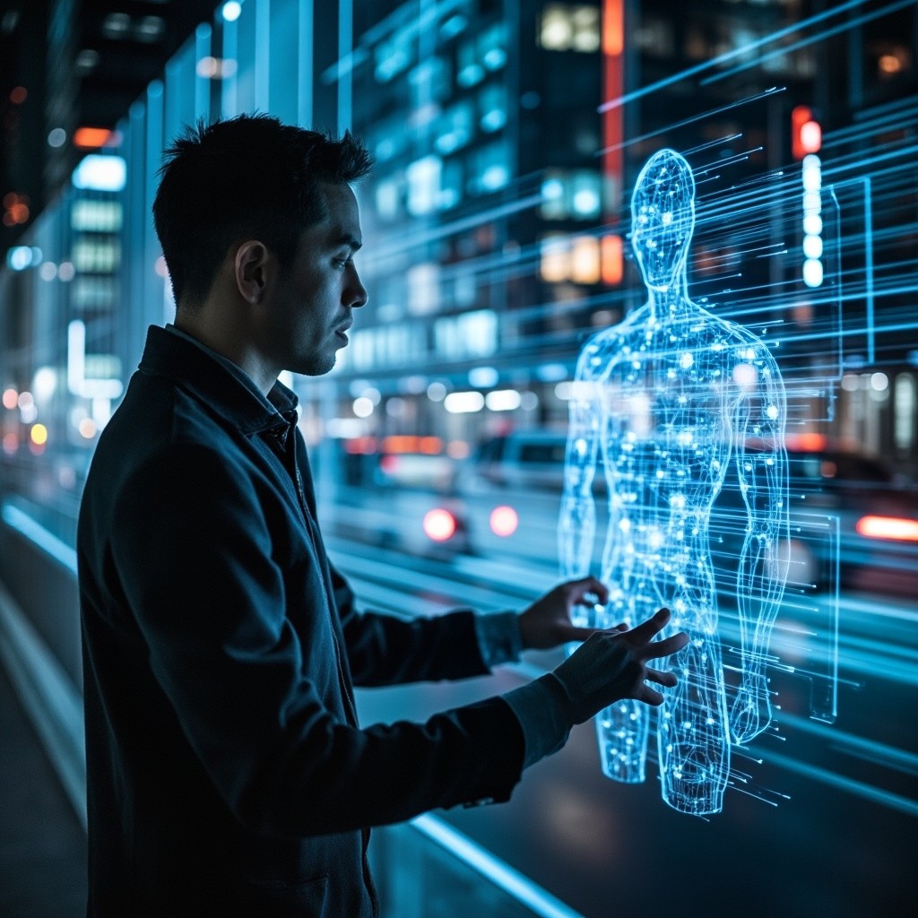 Engineer Using AI for Civil Project Designing