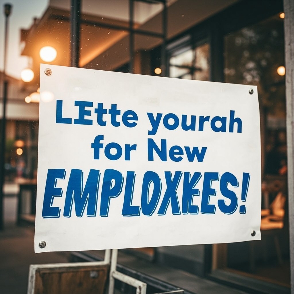 Eye-Catching Banner for New Employees Search
