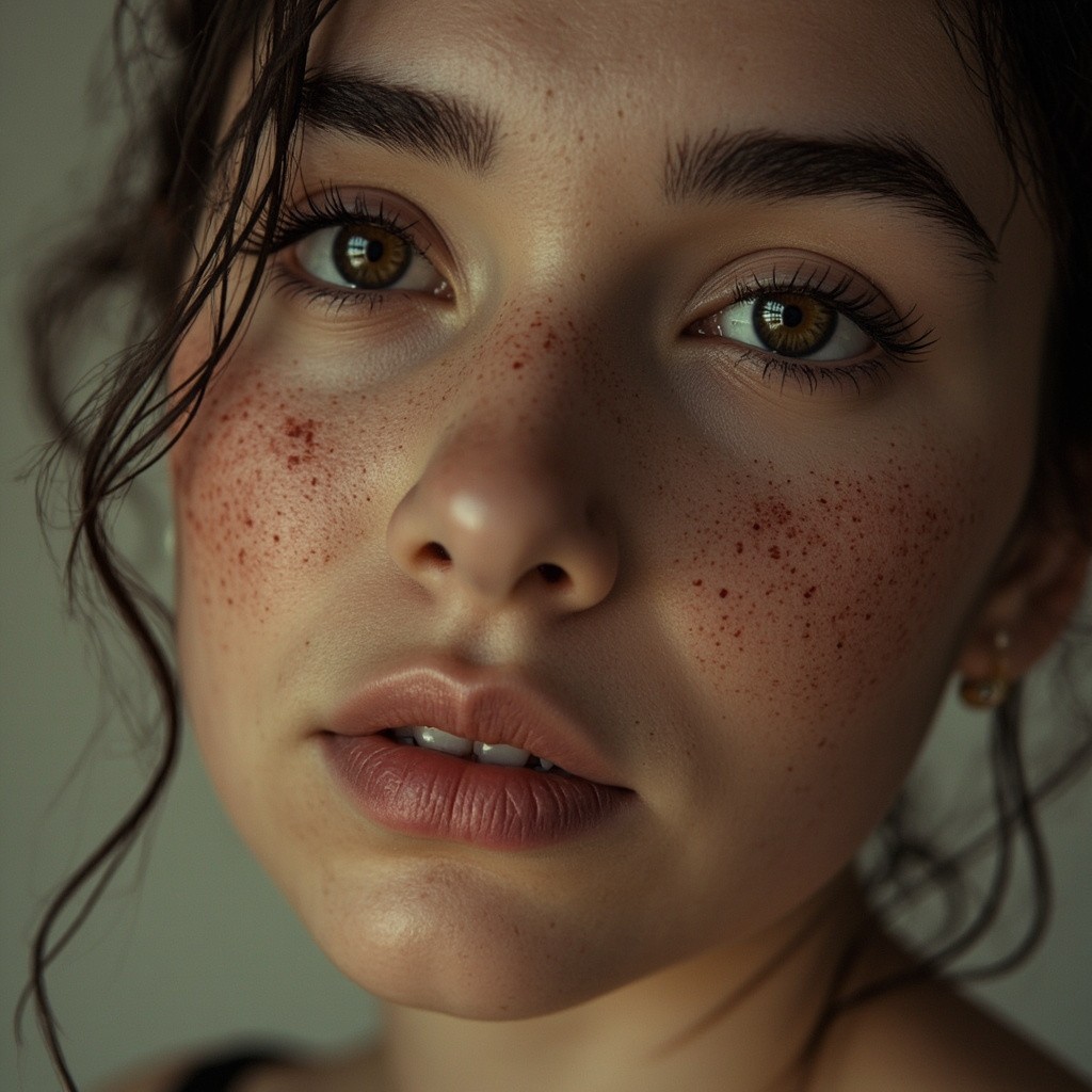 Foreign Women Embracing Skin Imperfections