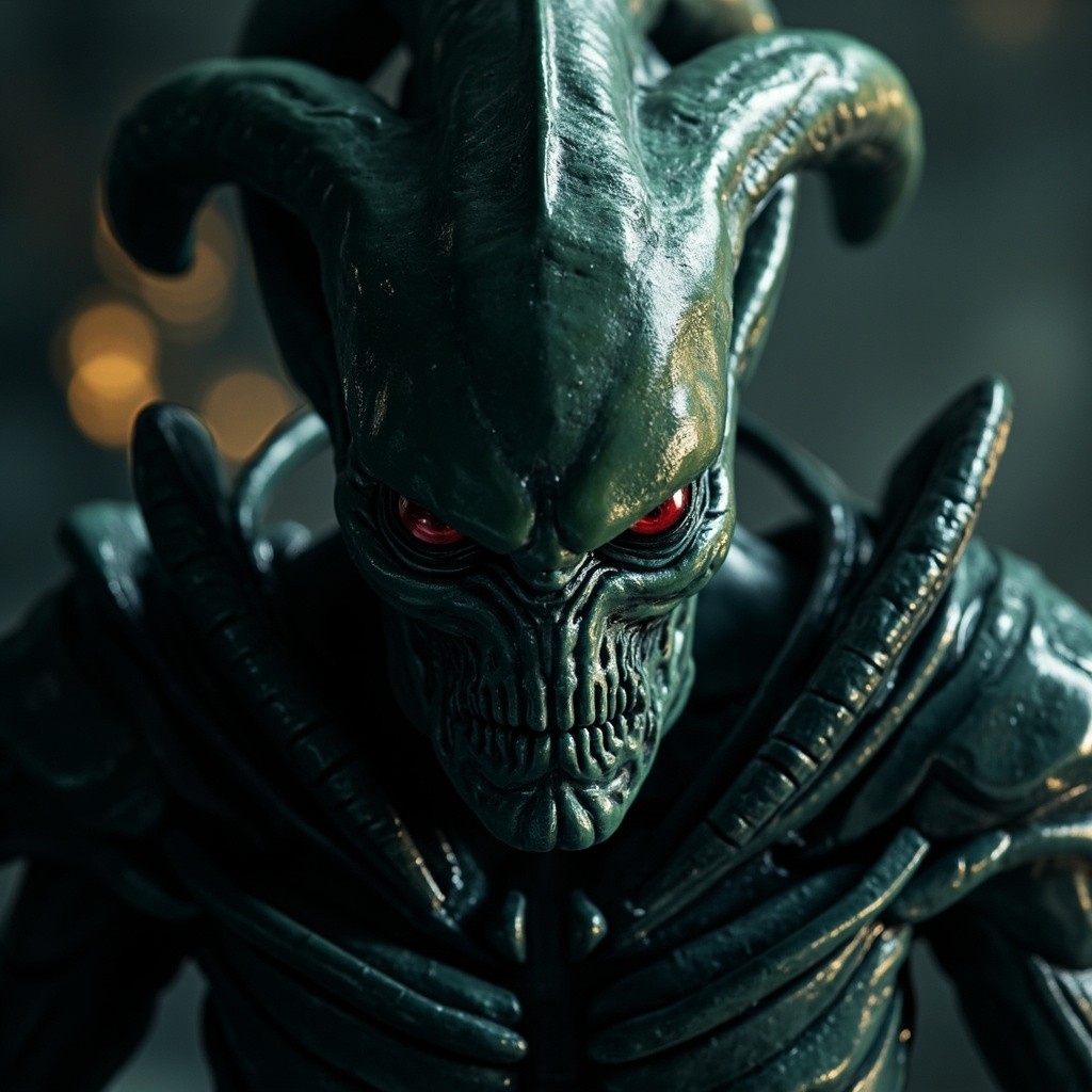 Full HD Image of an Alien without Background