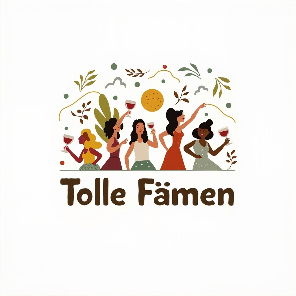 Fun, Environment-friendly Women's Group Logo