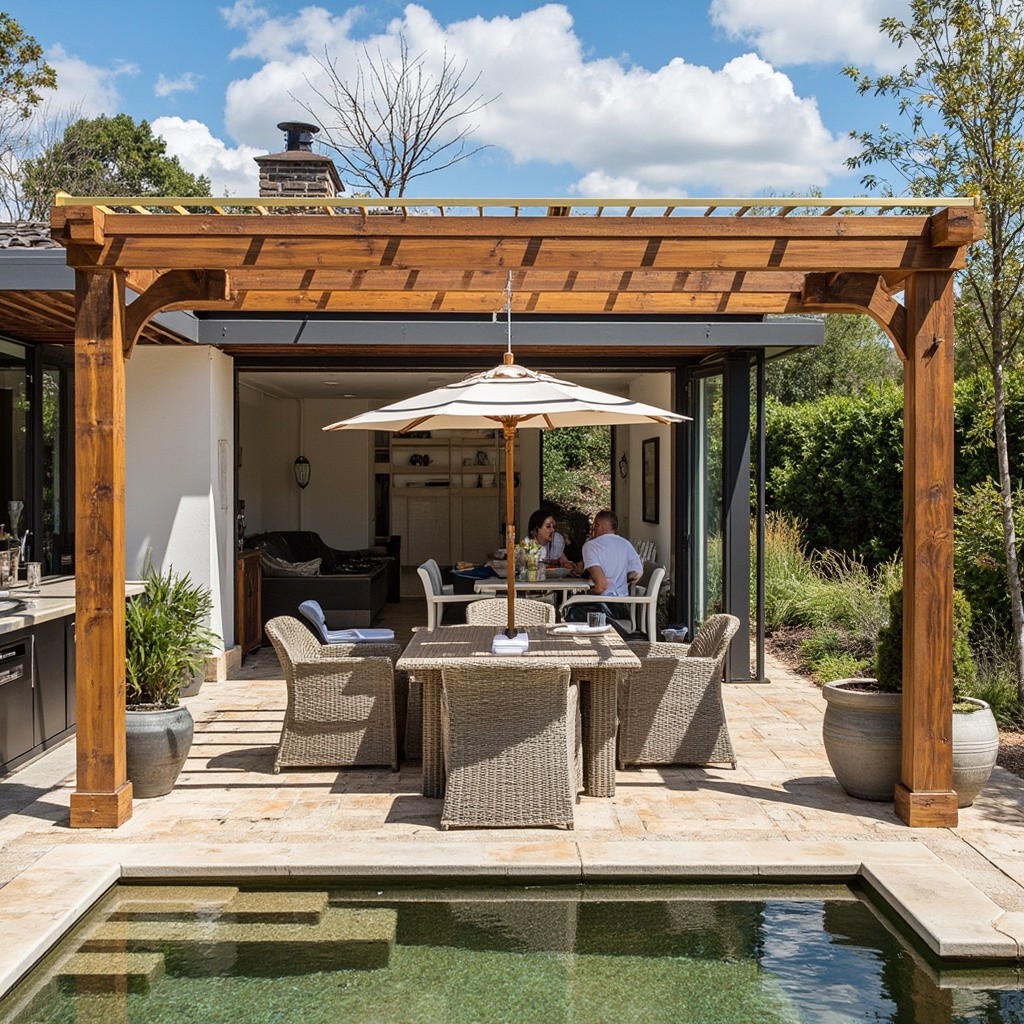 Funtime Under the Pergola