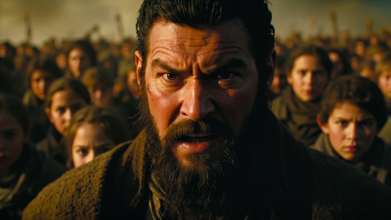 Genghis Khan Angry, A Thousand Children Behind Him