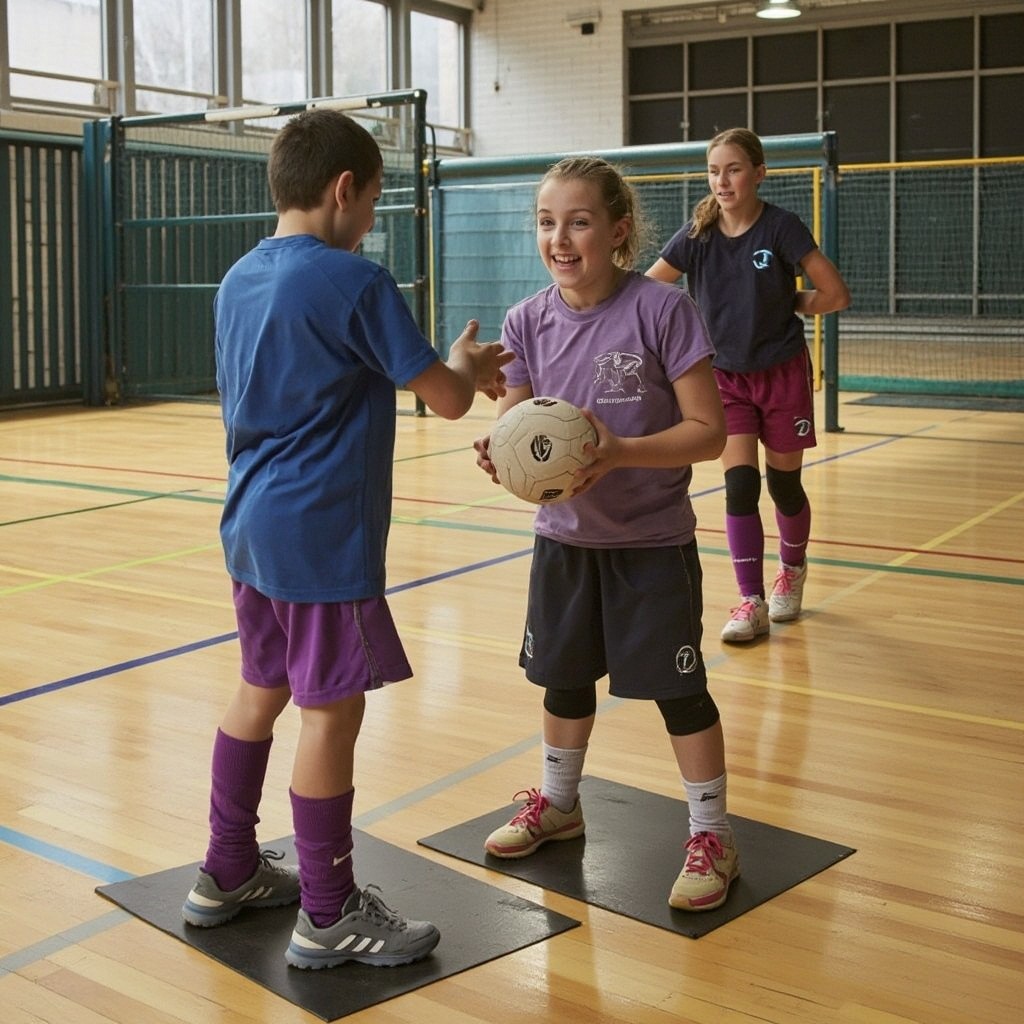 Girls Leading the Coaching Session