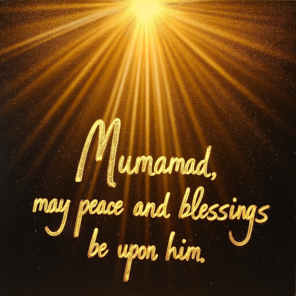 Golden Radiant Words of Muhammad